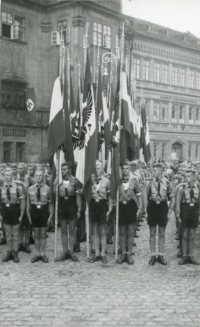 Hitler Youth in Loket