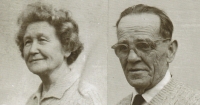 Uncle Julius and Aunt Hedvika Bräutigan, who raised Jan Mosebach from the age of eight