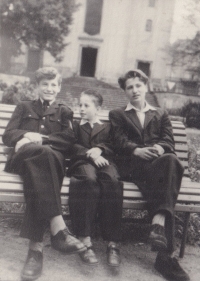 Alfred, Dieter and Petr Neumanns, 1950s
