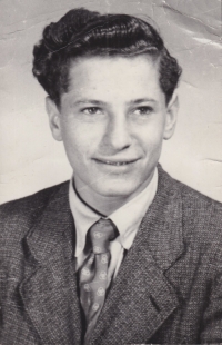 Witness's brother Petr Neumann, 1950s