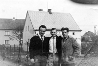 Vilém Lasák (right)