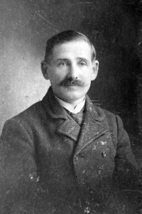 Adíéla Lasáková's grandfather Josef Flaška, circa 1920