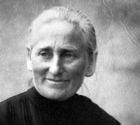 Adéla Lasáková's aunt Marie Flašková, probably 1960s