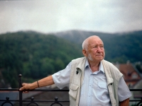 Jan Mosebach currently in Loket. Photo: Barbora Mráčková