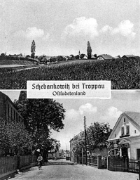 Period postcard of Štěpánkovice