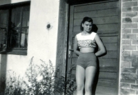 Růžena de Weij, then Kollnerová, as a governess at the boarding school in Jindřichův Hradec