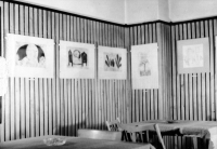 Theatre of Music, exhibition of Vladimír Komárek, Ostrava, March 1973