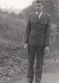 Miroslav Drábek, substitute military service in Písek, 1987