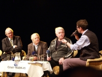Slavomil Janov (left) with Hynek Bočan, Jan Krampol and Aleš Cibulka on Czech Radio