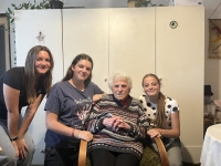 Věra Veselá with the team from the Stories of Our Neighbors project