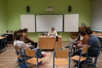 Recording of an interview with Adolfina Vodičková for the project Stories of Our Neighbours