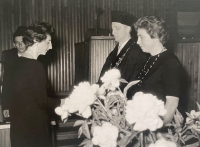 Blanka Matějková at graduation