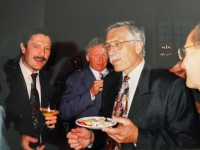 Working meeting with Václav Klaus, 1994, Jaroslav Cabal first from left