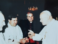 Meeting with Pope John Paul II.