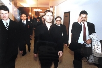 Václav Scheiner as Tom Cruise's bodyguard, 1990s