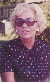 Mother Jarmila Formánková, née Tunová, in 1975