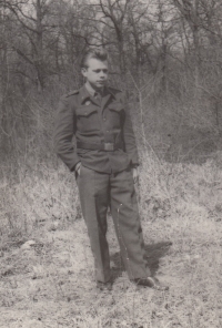 Brother Edgard in the army, Brno 1960