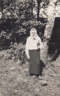 Grandmother Pavlína Siegelová, 1930s