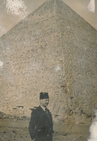 Antonín Nežerka in Egypt