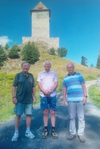 Hike to Kašperk Castle with fellow soldiers from the Kašperské Hory garrison