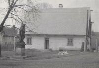 Reconstruction of the family house, Kuks, 1980