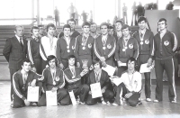 Václav Scheiner during his time at sports club TJ Red Star, 1970s