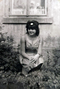 At the boarding school in Železný Brod, 1964