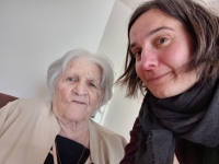 With the documentary worker, Znojmo, 2025