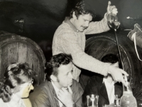 Winemaker Jaroslav Cabal, 1980s