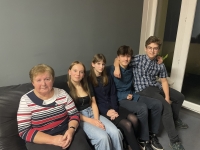 Zdeňka Dvořáková during her participation in the project Stories of Our Neighbours