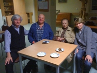 Hana Hoffmeisterová with her family in 2010