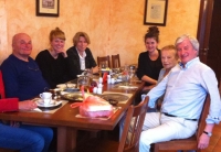 Hana Hoffmeisterová with her family in 2018