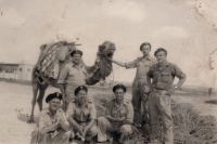 Mother's half-brother Josef Kula (far right). In 1943-1944 he served in the Wehrmacht and in January 1945 he joined the Polish Anders Army