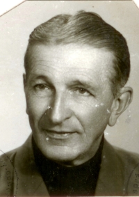 ID photo of Karel Prokop from the 1960s, shortly after returning from the Jáchymov camp