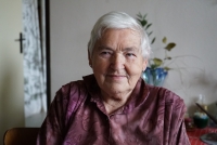 Marta Samková at home in Cheb in 2024