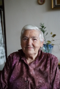 Marta Samková at home in Cheb in 2024