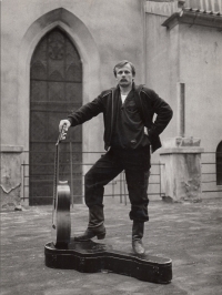 Jiří Dědeček in November 1986