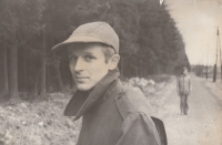 Jiří Dědeček in Zalány near Příbram on New Year's Eve 1974-1975