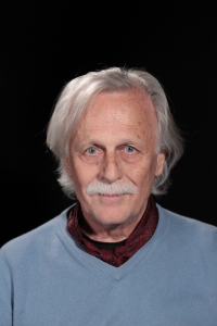 Jiří Dědeček during recording