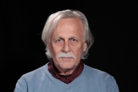 Jiří Dědeček during recording