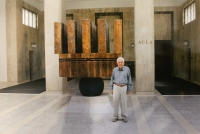 Eduard Vlček in the auditorium of Brno Law Faculty, 2023