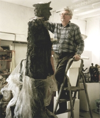 During his work in the Kolín studio