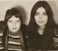 Lucie Navrátilová with Emma Srncová