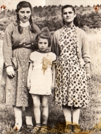 Witness's mother Vasiliki Papaioanidu in Romania