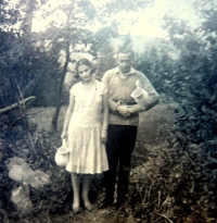 Mother Eliška Egertová and father Bedřich Macenauer at the time of their engagement