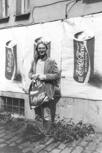 Witness at an exhibition in the second half of the 1980s