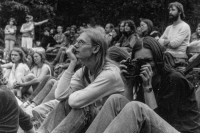 Petr Novák at the Chvaletice festival in 1987