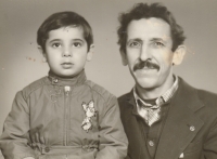 Pavlos Glavinas with father Dimitrios Glavinas