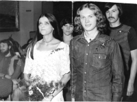 Wedding of the witness in Ústí nad Labem, July 1977