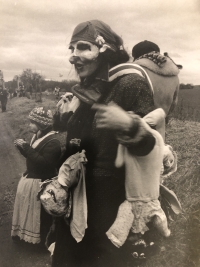 Zuzana Sléhová in 2015 at the Roztoky carnival